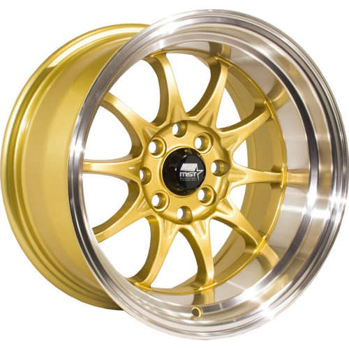 MST MT1115x8 0 Gold with a Machined Lip