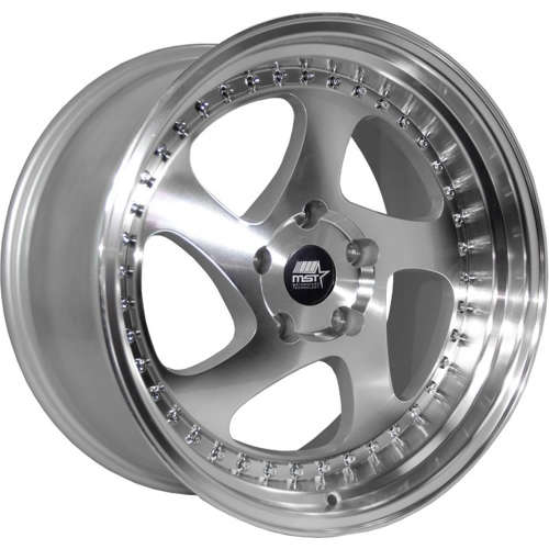 MST MT1518x9.5 +35 Silver with a Machined Face