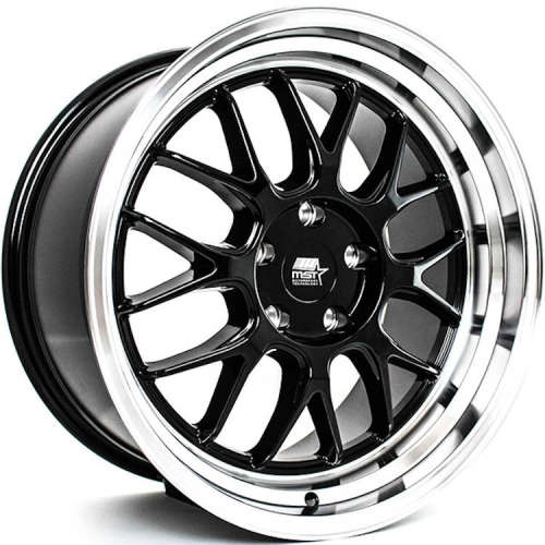 MST MT4317x9 +30 Black with a Machined Lip