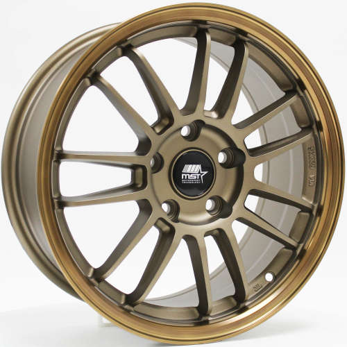 MST MT4517x7.5 +35 Matte Bronze with a Bronze Machined Lip