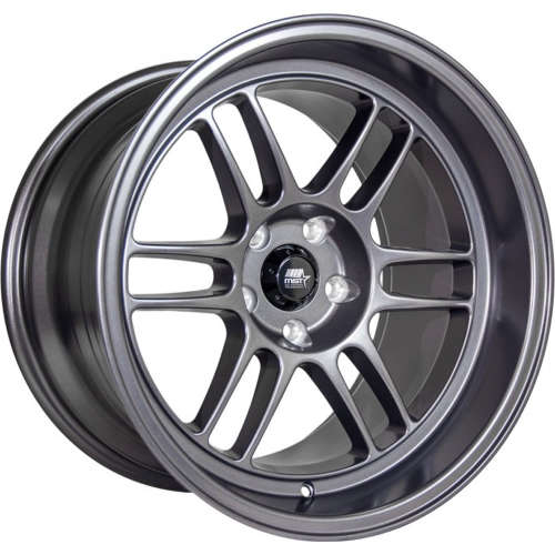 MST Suzuka17x9.5 +20 Matte Gunmetal Gray