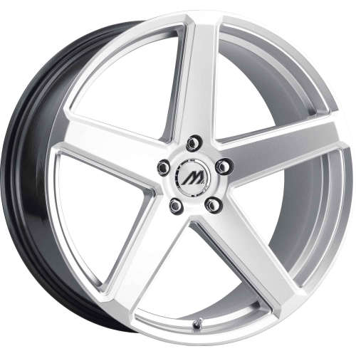 Mach MF1522x9 +32 Hypersilver with Machined Spoke Faces