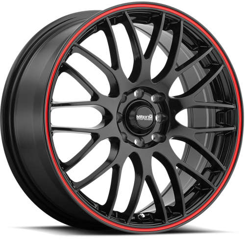 Maxxim Maze16x7 +40 Black with a Red Stripe