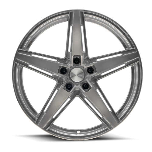 Modern Luxury MLF10 20x9 +30 Brushed Titanium Gray