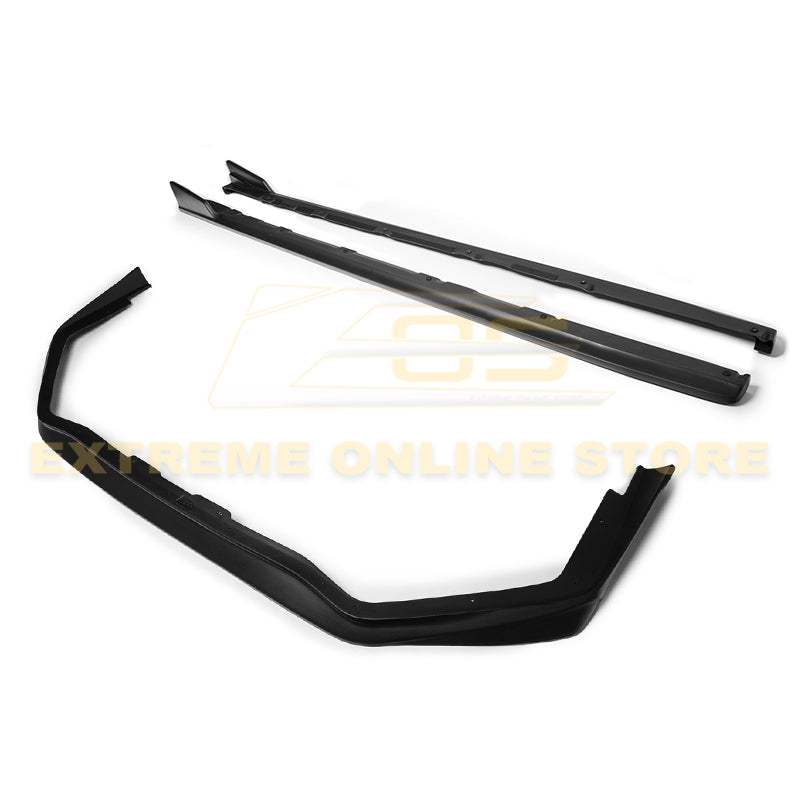Extreme Online Store 15-17 WRX / STi VRS Style Front Splitter Lip & Side Skirts