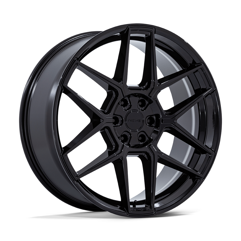 Niche 1PC NC281 RISE 22x9.5 +20 Gloss Black