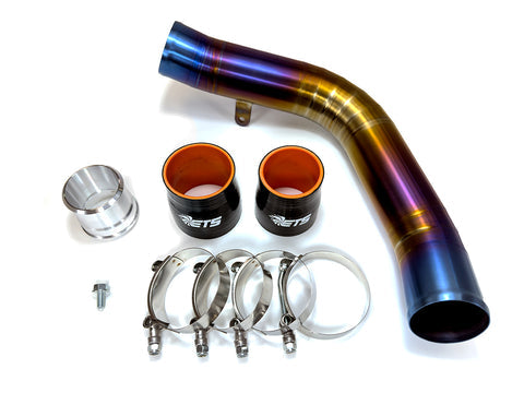 ETS [22-25 WRX] Titanium Top Mount Charge Pipe