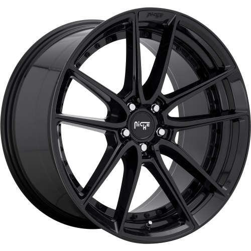 Niche DFS M223 22x10.5 +40 Gloss Black