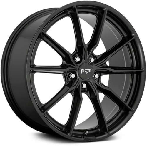 Niche Rainier M238 22x10.5 +20 Matte Black
