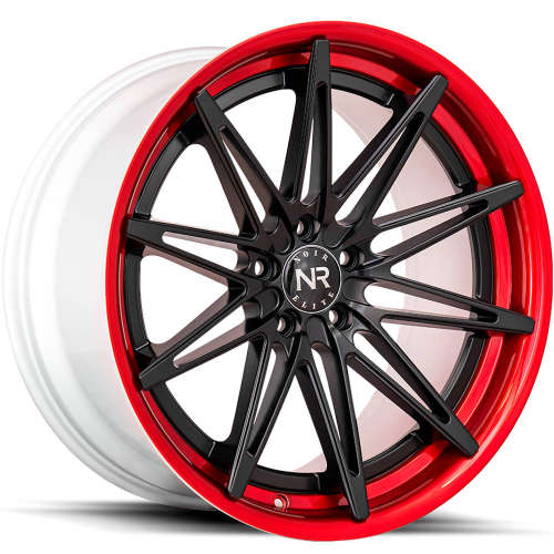 Noir Elite NR10820x10 +40 Matte Black with a Red Lip