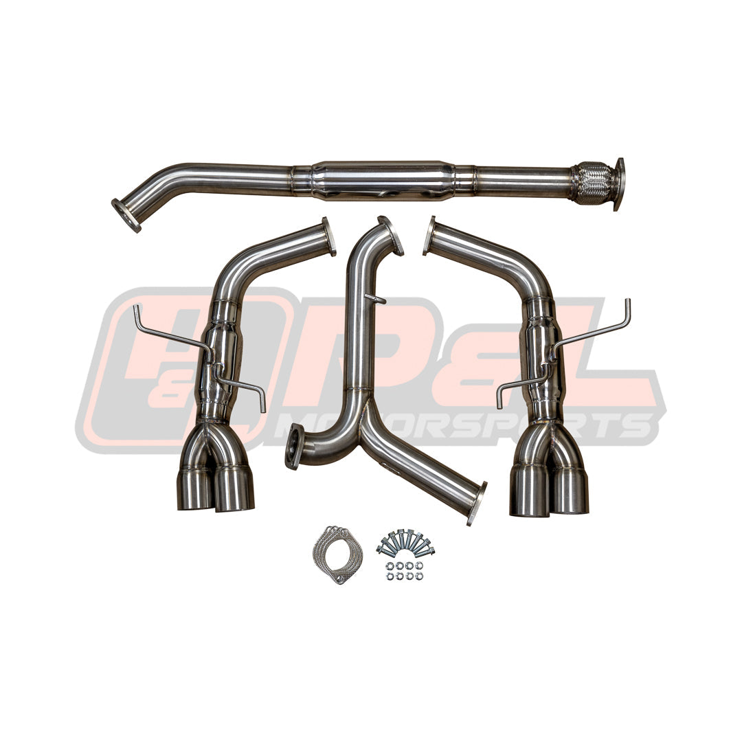 P&L Motorsports 2015+ WRX/STI Track Series Cat Back Exhaust
