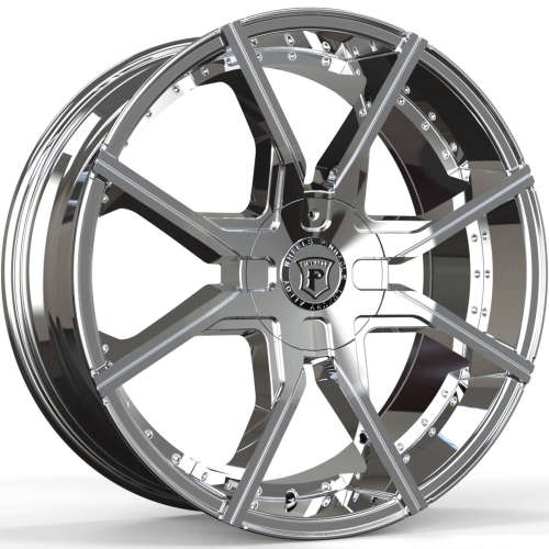 Pinnacle Hype P96 18x7.5 +35 Chrome