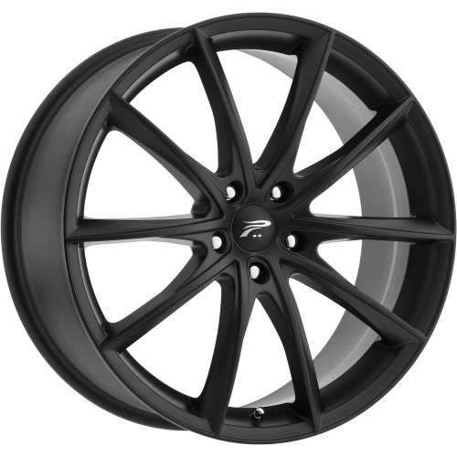 Platinum Flux 435 16x7 +40 Satin Black