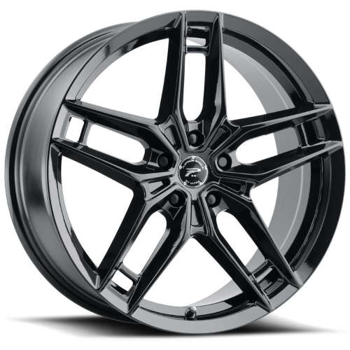 Platinum Lotus 464 18x8 +40 Gloss Black