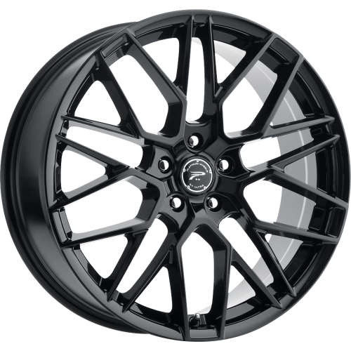 Platinum Retribution 459 17x8 +40 Gloss Black