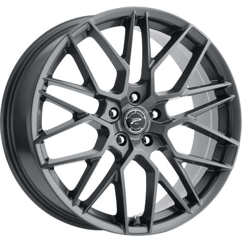 Platinum Retribution 459 18x8 +35 Gloss Gunmetal