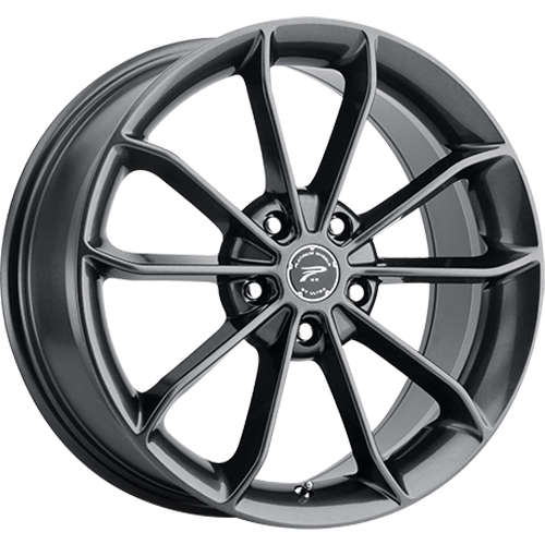 Platinum Revelation 457 18x8 +15 Gloss Gun Metal