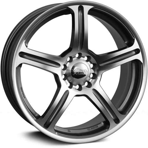 Primax 77217x7 +38 Silver with Machined Face and Lip