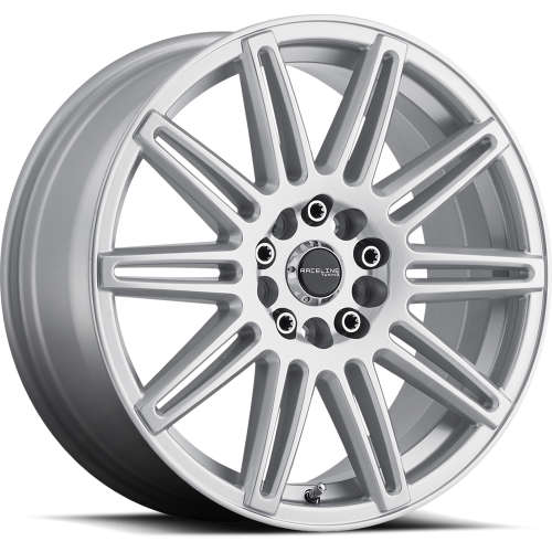 Raceline Cobalt 143S 17x7.5 +40 Gloss Silver