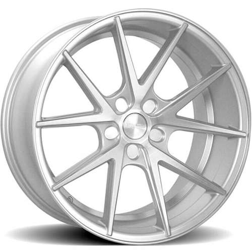 Rennen CRL-5522x9 +25 Silver with Brushed Spoke Faces
