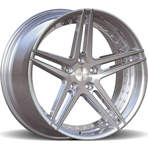 Rennen CSL-319x9.5 +38 Silver with Machined Spoke Faces
