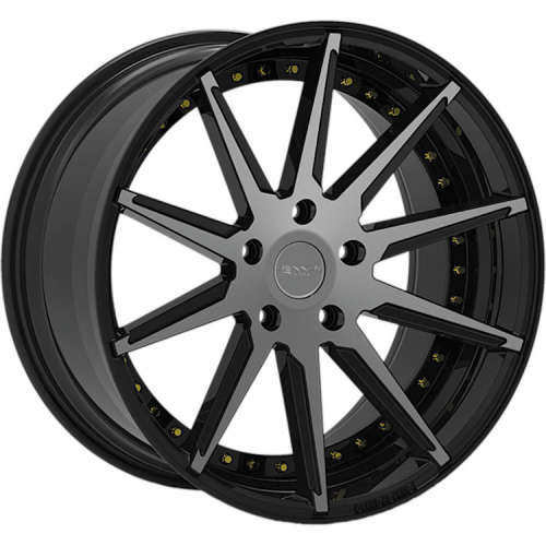 Rennen CSL-620x9 +35 Semi Gloss Black with Machined Spoke Faces