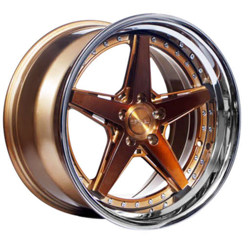 Rennen CSL-720x9 +33 Tinted Bronze with a Chrome Stainless Steel Lip