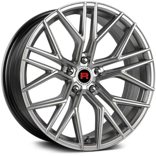 Rennen FT-1220x10.5 +18 Silver with Brushed Spoke Faces