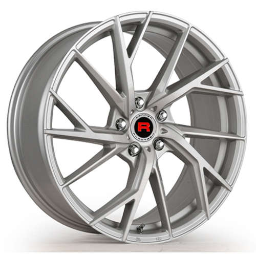 Rennen FT-2820x10.5 +25 Silver with Brushed Spoke Faces