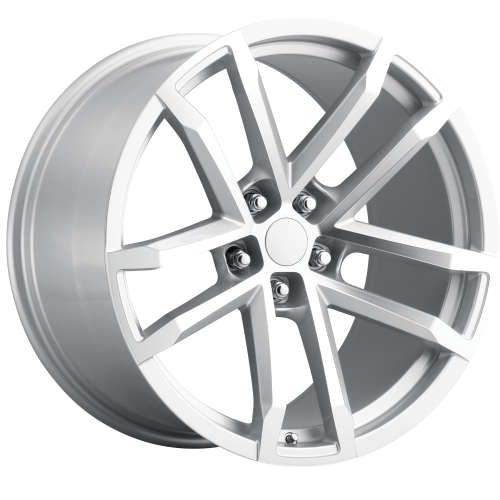 Replica Tech RT3120x11 +43 Silver with Machined Spoke Faces