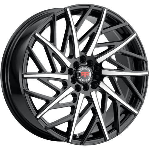Revolution Racing RR2122x8.5 +40 Black with Machined Spoke Accents