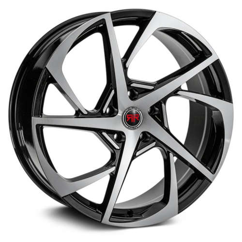 Revolution Racing RR2920x8 +40 Gloss Black with Machined Spoke Faces