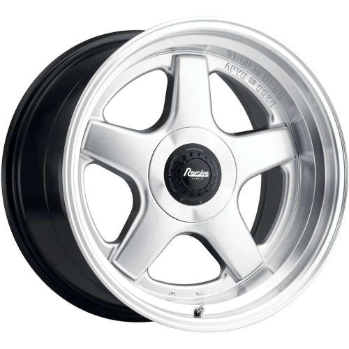 Revolve APVD No 052018x8.5 +30 Hypersilver with a Machined Lip