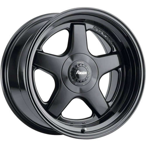 Revolve APVD No 052018x8.5 +30 Stealth Black with a Gloss Black Lip