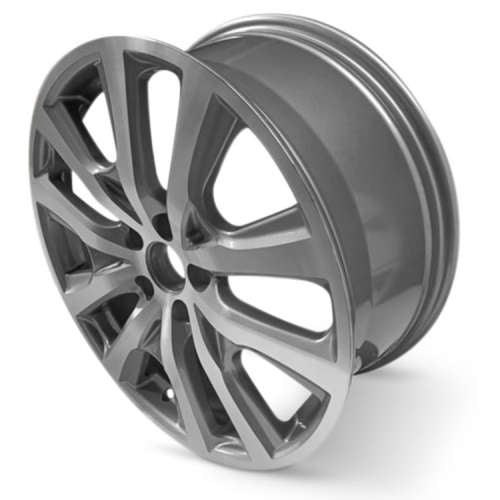 Road Ready RRW-64055B19x8 +55 Gray with Machined Spoke Faces