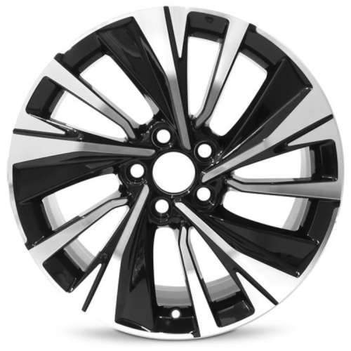 Road Ready RRW-6408118x8 +55 Gloss Black with Machined Spoke Faces