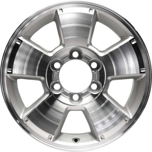 Road Ready RRW-6946317x7.5 +30 Silver with Machined Spoke Faces