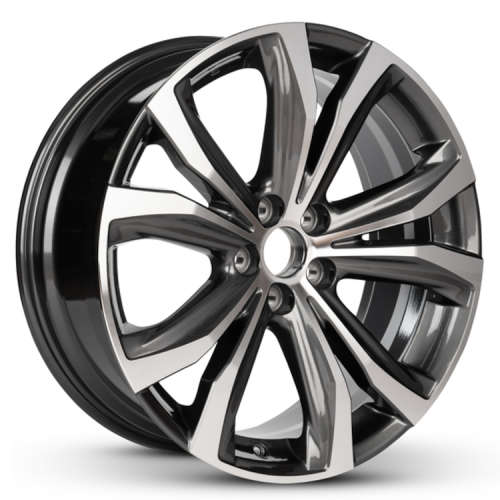 Road Ready RRW-74338A20x8 +30 Charcoal Black with Machined Spoke Faces