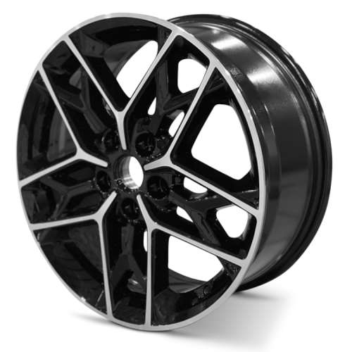 Road Ready RRW-7478818x7.5 +53 Gloss Black with Machined Spoke Accents
