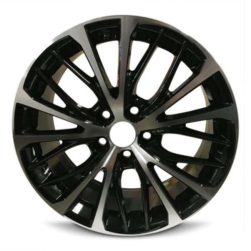 Road Ready RRW-75221B18x8 +50 Black with Machined Spoke Edges