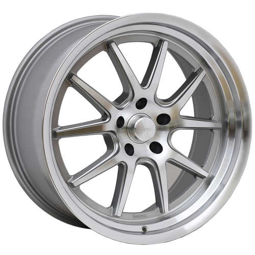 Rocket Racing Attack20x10 +13 Titanium with Machined Spoke Faces and Lip