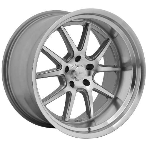 Rocket Racing Attack20x12 -26 Titanium with Machined Spoke Faces and Lip