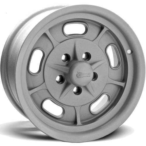 Rocket Racing Igniter16x6 0 Gray Sand Blasted Aluminum with Matte Clear
