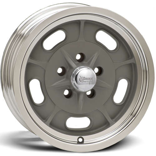 Rocket Racing Igniter16x6 0 Gray with a Machined Lip