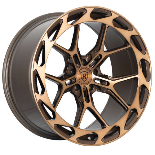 Rohana RFX1920x11 +48 Gloss Bronze with Bronze Machined SpokeFaces