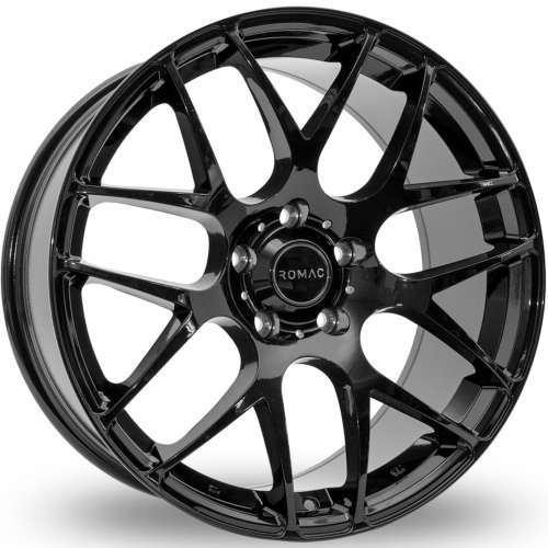 Romac Radium19x8.5 +45 Gloss Black