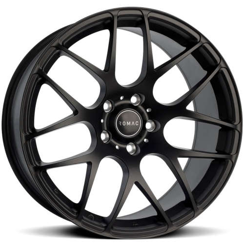 Romac Radium19x9.5 +38 Satin Black