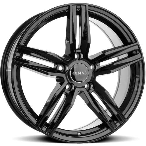 Romac Venom17x7.5 +45 Gloss Black