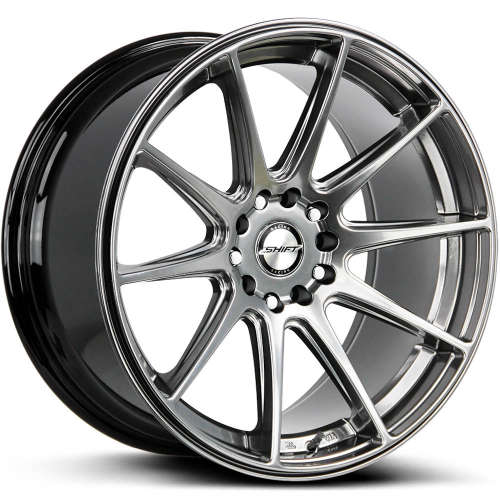 Shift Gear17x8.75 +25 Platinum Silver