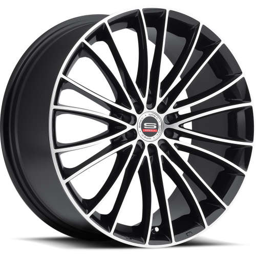 Spec-1 SP-118x8 +38 Gloss Black with a Machined Face